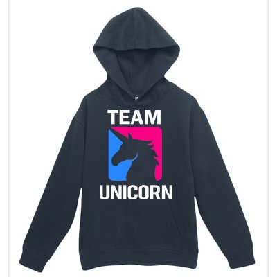 Team Unicorn Logo Urban Pullover Hoodie