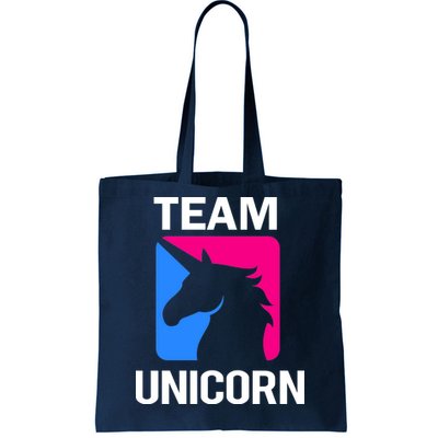 Team Unicorn Logo Tote Bag