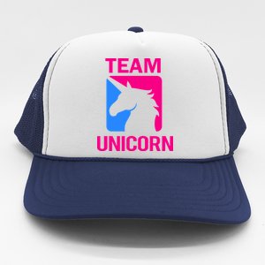 Team Unicorn Logo Trucker Hat