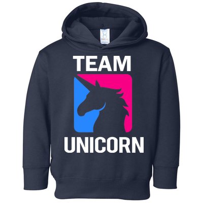 Team Unicorn Logo Toddler Hoodie