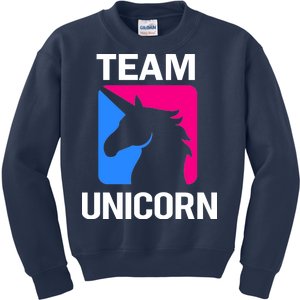 Team Unicorn Logo Kids Sweatshirt