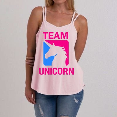 Team Unicorn Logo Women's Strappy Tank