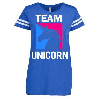 Team Unicorn Logo Enza Ladies Jersey Football T-Shirt