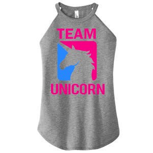 Team Unicorn Logo Women's Perfect Tri Rocker Tank