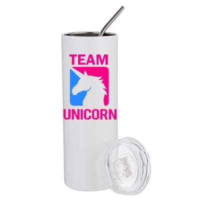 Team Unicorn Logo Stainless Steel Tumbler