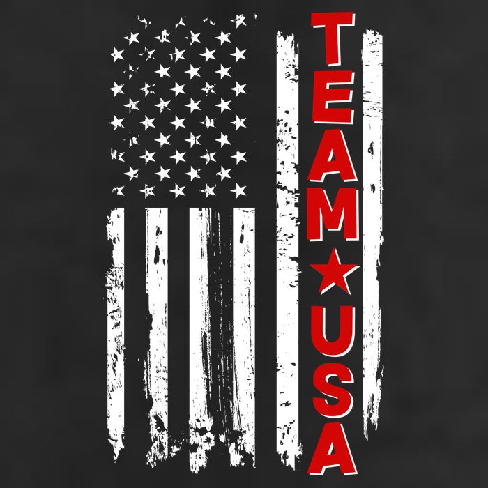 Team USA Distressed American Flag Trucker Hat