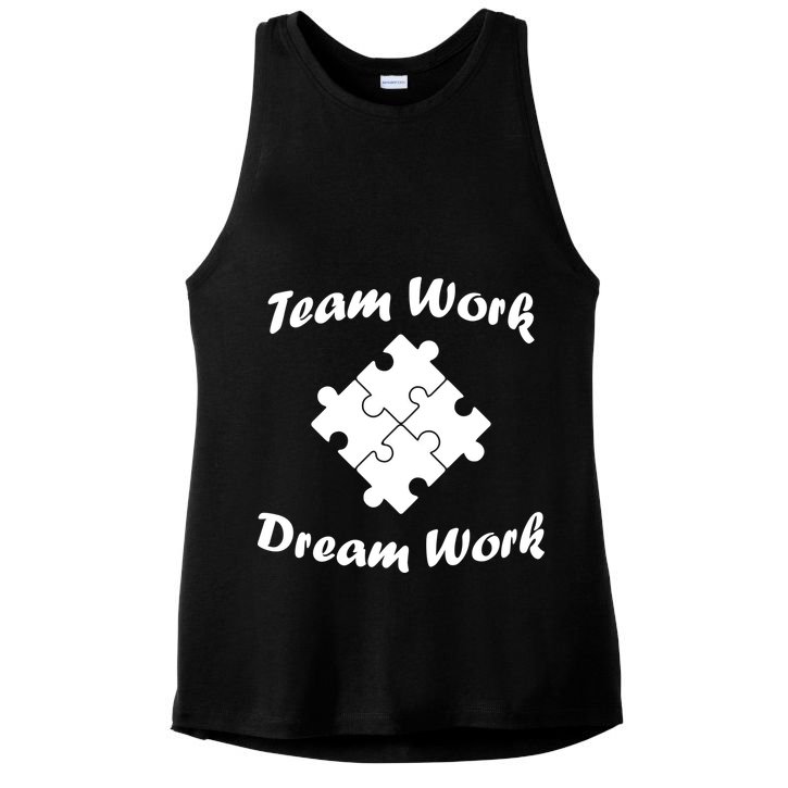 Team Work Dream Work Ladies PosiCharge Tri-Blend Wicking Tank