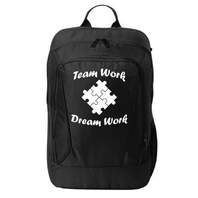 Team Work Dream Work City Backpack