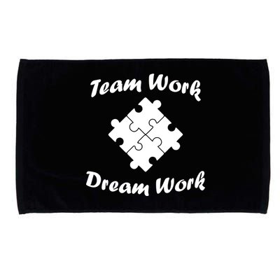 Team Work Dream Work Microfiber Hand Towel