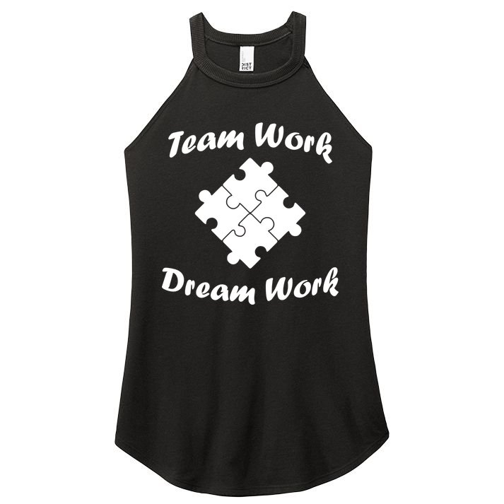 Team Work Dream Work Women's Perfect Tri Rocker Tank