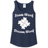 Team Work Dream Work Ladies Essential Tank