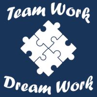 Team Work Dream Work Baby Bodysuit