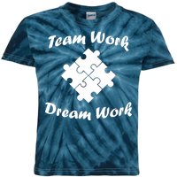 Team Work Dream Work Kids Tie-Dye T-Shirt