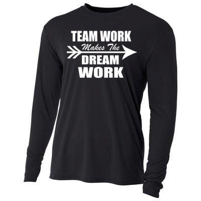 Team Work Makes The Dream Work Cooling Performance Long Sleeve Crew