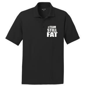 #TeamStillFat Team Still Fat Fitness Weight PosiCharge RacerMesh Polo