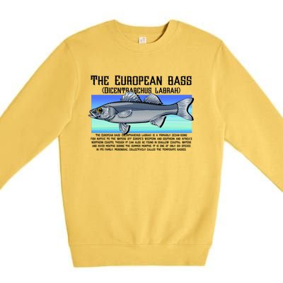 The European Bass Premium Crewneck Sweatshirt