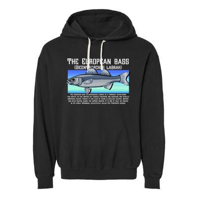 The European Bass Garment-Dyed Fleece Hoodie