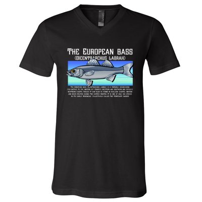 The European Bass V-Neck T-Shirt