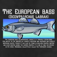 The European Bass 11oz C Handle Ceramic Mug