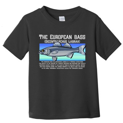 The European Bass Toddler T-Shirt