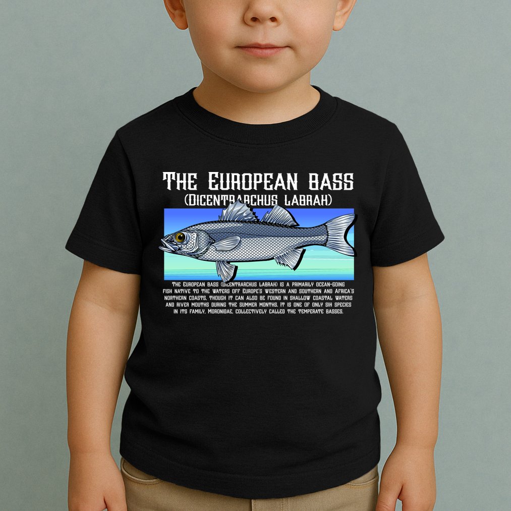 The European Bass Toddler T-Shirt