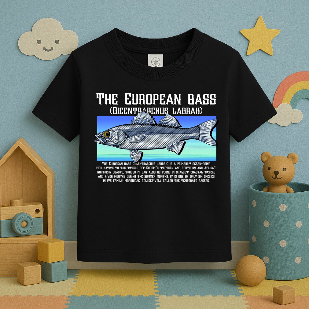 The European Bass Toddler T-Shirt