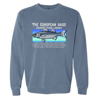 The European Bass Garment-Dyed Sweatshirt