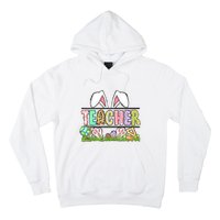 Teacher Easter Bunny Funny Ears Easter Day Gift Hoodie