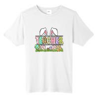 Teacher Easter Bunny Funny Ears Easter Day Gift Tall Fusion ChromaSoft Performance T-Shirt