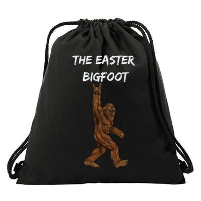 The Easter Bigfoot Rock On Bigfoot Sasquatch Love Sunglasses Gift Drawstring Bag