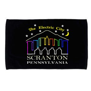 The electric city scranton pennsylvania Microfiber Hand Towel