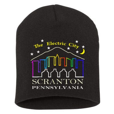 The electric city scranton pennsylvania Short Acrylic Beanie