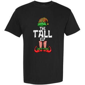 Tall Elf Christmas Matching Family Garment-Dyed Heavyweight T-Shirt