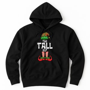 Tall Elf Christmas Matching Family Hoodie