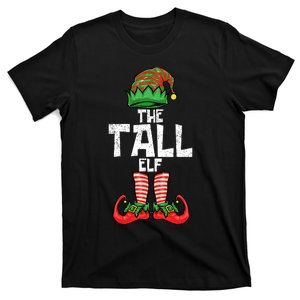 Tall Elf Christmas Matching Family T-Shirt