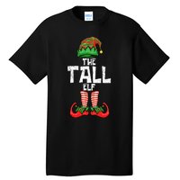 Tall Elf Christmas Matching Family Tall T-Shirt