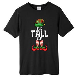 Tall Elf Christmas Matching Family Tall Fusion ChromaSoft Performance T-Shirt