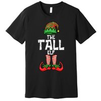 Tall Elf Christmas Matching Family Premium T-Shirt