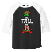 Tall Elf Christmas Matching Family Toddler Fine Jersey T-Shirt