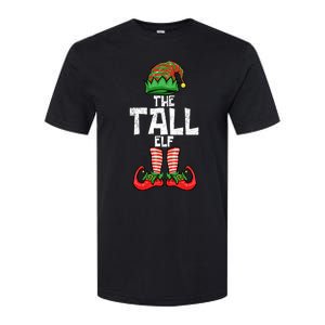 Tall Elf Christmas Matching Family Softstyle CVC T-Shirt