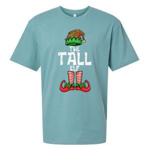 Tall Elf Christmas Matching Family Sueded Cloud Jersey T-Shirt