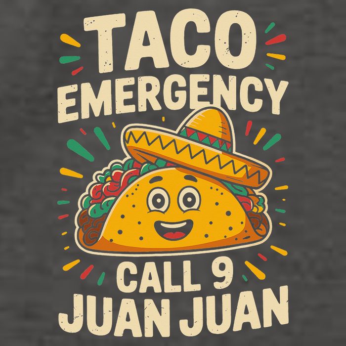 Taco Emergency Call Juan Juan Cinco De Mayo Vector Backpack