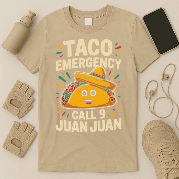 Taco Emergency Call Juan Juan Cinco De Mayo T-Shirt