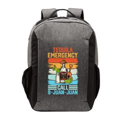 Tequila Emergency Call 9 Juan Juan Cinco De Mayo Ing Gift Vector Backpack