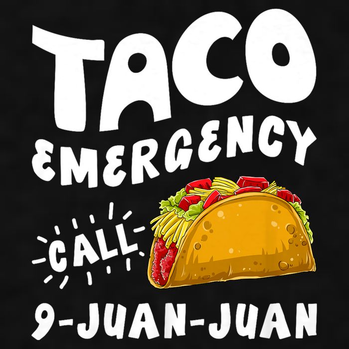 Taco Emergency Call 9 Juan Juan Funny Cinco De Mayo Ladies PosiCharge Tri-Blend Wicking Tank
