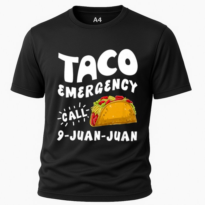 Taco Emergency Call 9 Juan Juan Funny Cinco De Mayo Performance Shirt
