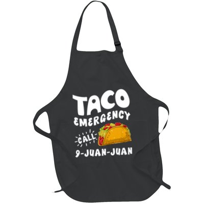 Taco Emergency Call 9 Juan Juan Funny Cinco De Mayo Apron