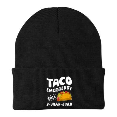 Taco Emergency Call 9 Juan Juan Funny Cinco De Mayo Beanie