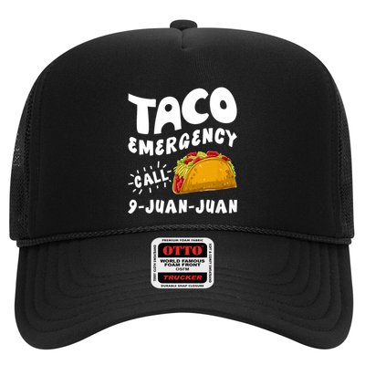 Taco Emergency Call 9 Juan Juan Funny Cinco De Mayo Trucker Hat