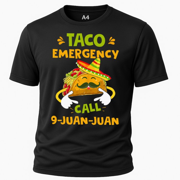 Taco Emergency Call 9 Juan Juan Funny Gift Cinco De Mayo Performance Shirt